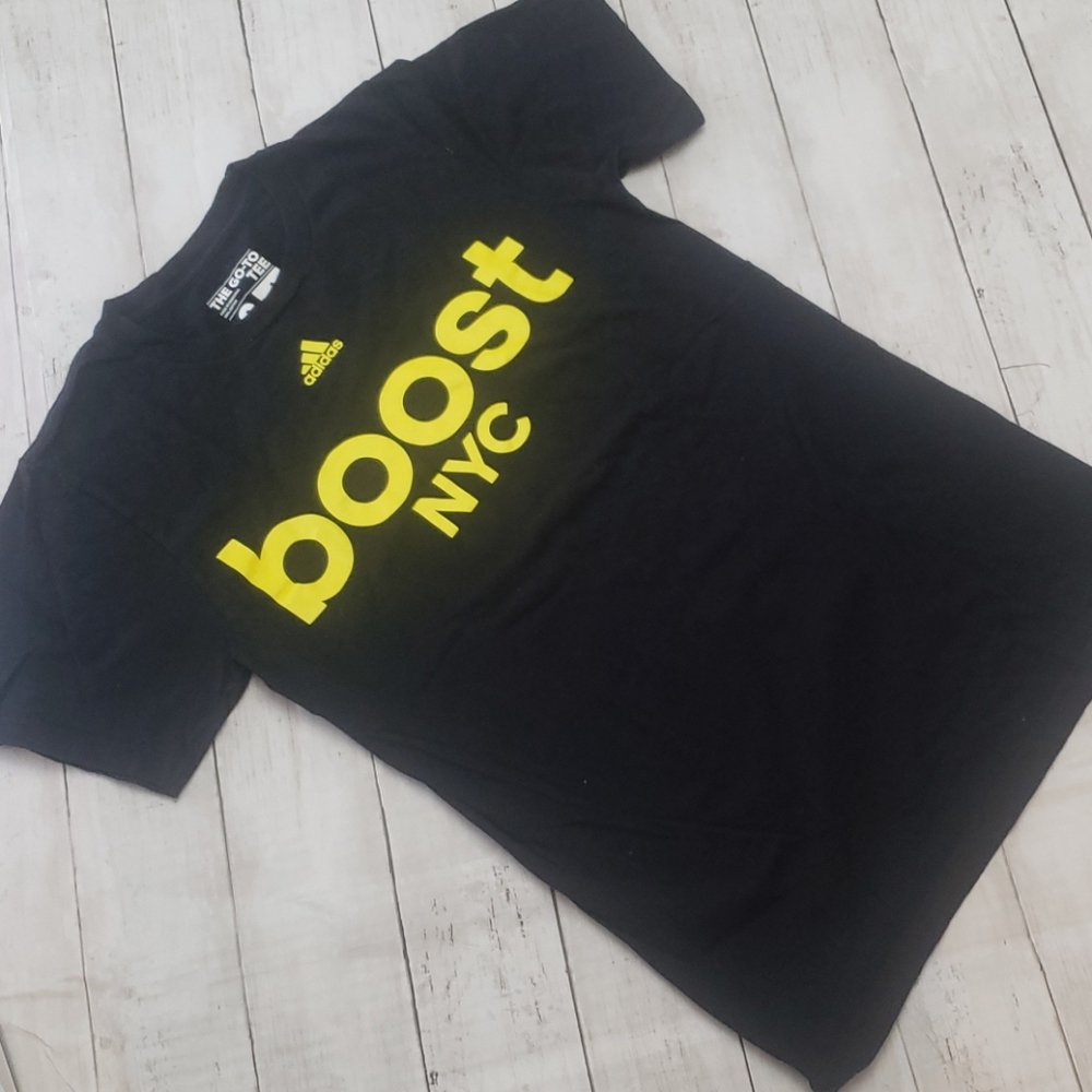 Adidas black tee size small